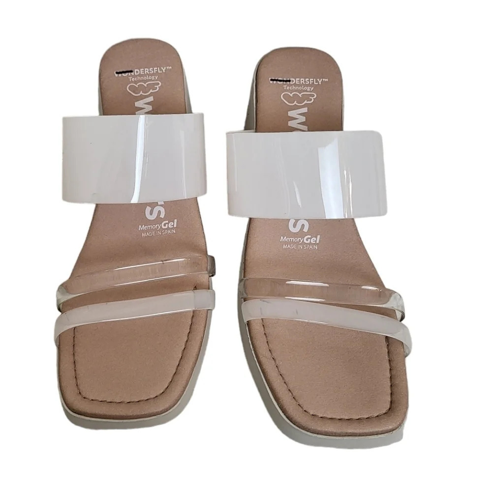Wonders D-1002 Platform Slide Sandals - Picture 6 of 9